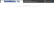 Tablet Screenshot of danseal.chemicontrol.dk